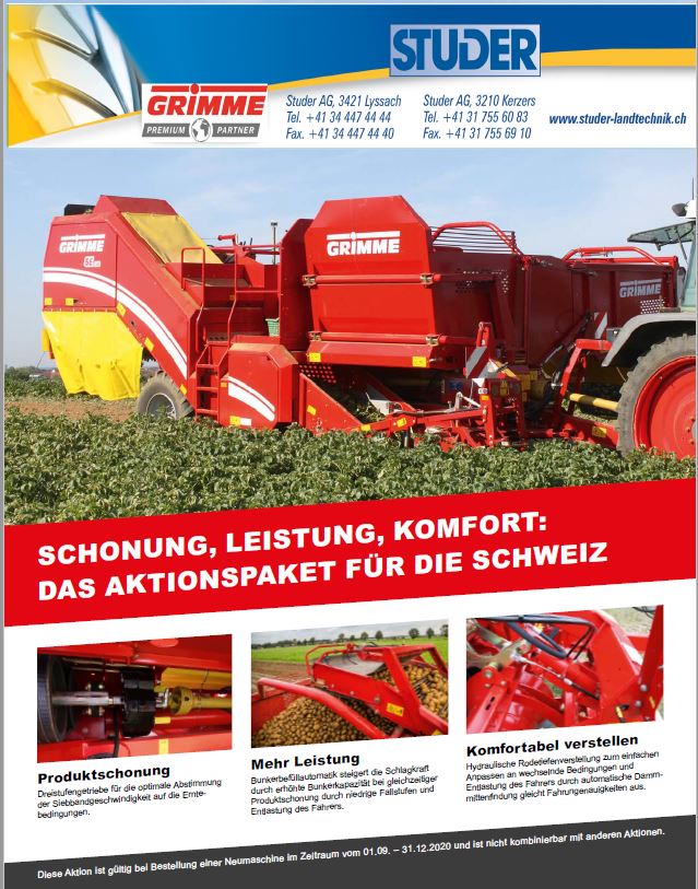 Grimme Aktion SE140 2020