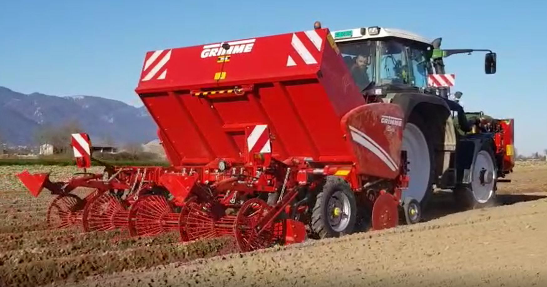 Grimme GL 420 Gitterrollen Fronttank